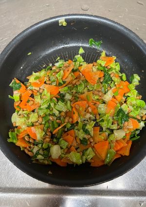 野菜の納豆和え-レシピのメイン写真