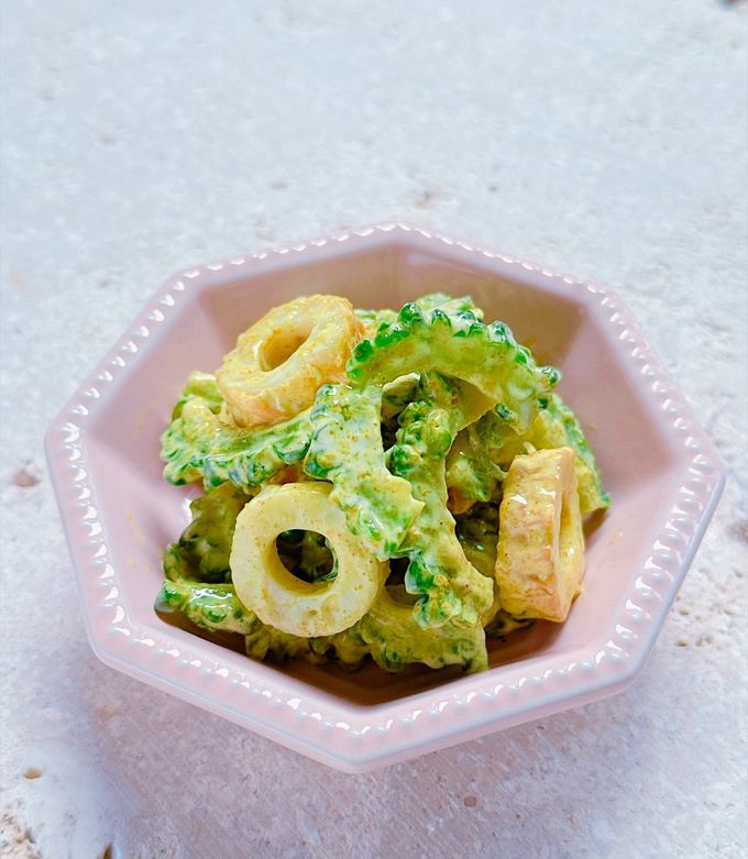 ゴーヤーとちくわのカレースパイス和え-レシピのメイン写真