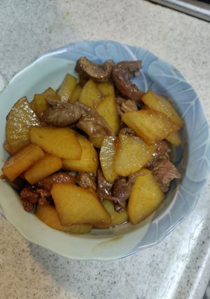 牛すじ肉と大根の煮物-レシピのメイン写真
