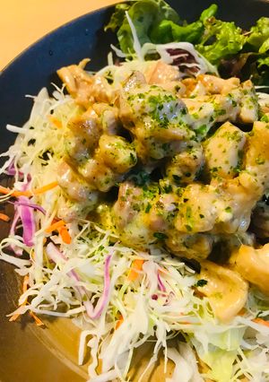 鶏肉のチーマヨしょう油焼き/炙り焼き風-レシピのメイン写真