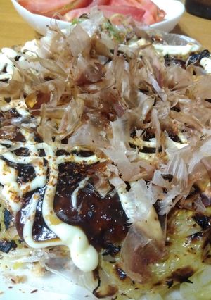 ライスペーパーでお好み焼き♡-レシピのメイン写真