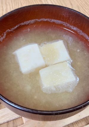 豆腐とみぞれの味噌汁-レシピのメイン写真