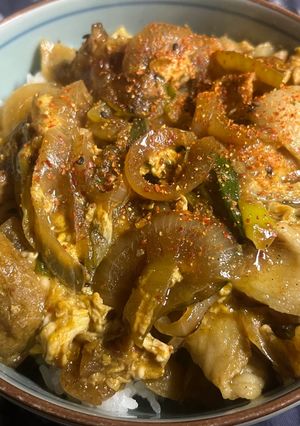 豚きつね他人丼-レシピのメイン写真