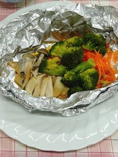 鮭ときのこのホイル焼き-レシピのメイン写真