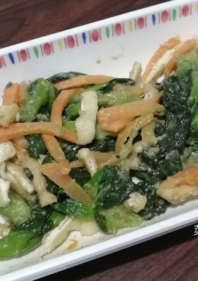 菜の花と油揚げのゴマ味噌和え-レシピのメイン写真