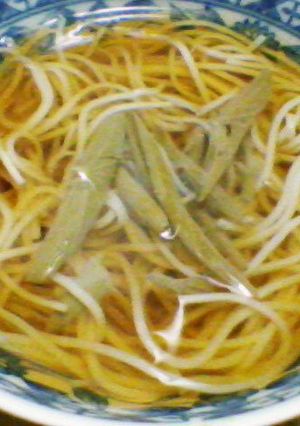 レンチンでも！じゅんさいそうめん-レシピのメイン写真