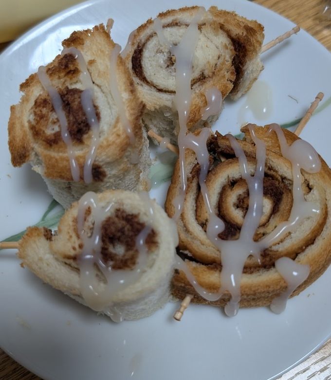食パンとトースターで！激旨シナモンロール by 暇人の料理