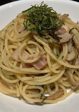Bacon Shimeji Pasta-レシピのメイン写真