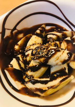 チョコバナナ●チョコシロップ＆リキュール-レシピのメイン写真