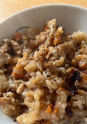 べっちゃりおいしいみじん切り炊き込みご飯-レシピのメイン写真