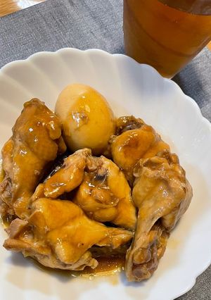 手羽元のさっぱり酢醤油煮⭐︎-レシピのメイン写真