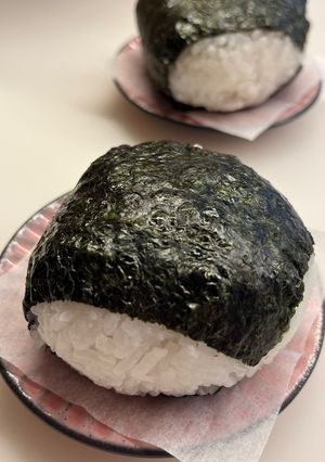 おにぎり　納豆クリチ①(＋キムチ②)-レシピのメイン写真