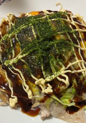 簡単!生春巻きの皮で広島お好み焼き-レシピのメイン写真