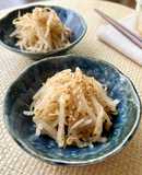 袋ごとレンジで！焼肉屋さん風もやしナムル