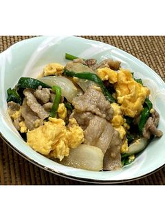 豚にら玉みそ炒め★動画あり★-レシピのメイン写真
