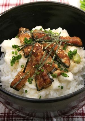ウナギと長芋のスタミナ丼-レシピのメイン写真