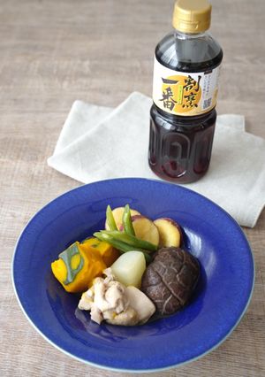 鶏と彩り野菜の炊き合わせ-レシピのメイン写真