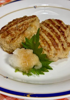 豚ミンチと厚揚げの和風バーグ♪-レシピのメイン写真