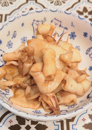 イカのバター焼き-レシピのメイン写真