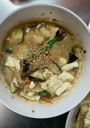 肉無豆腐コク旨レモン味噌照味豆腐野菜炒め-レシピのメイン写真