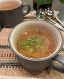 おかんレシピ𓀤𓀣もやしの中華スープ