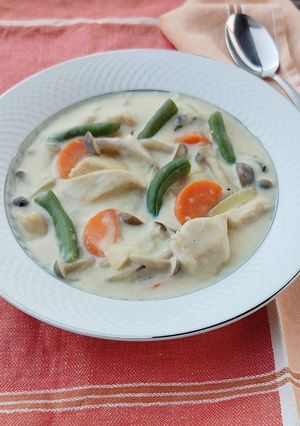 乳製品不使用！オートミール豆乳シチュー-レシピのメイン写真