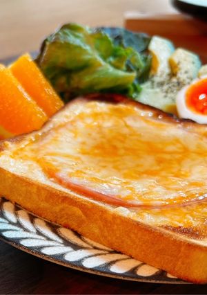 簡単！ハムマヨトースト-レシピのメイン写真