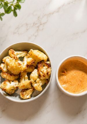 カリフラワーフライとコチュジャンソース-レシピのメイン写真