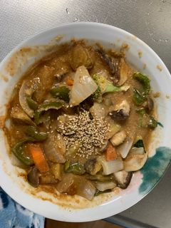 お一人様クリーミー味根菜たっぷり野菜炒め-レシピのメイン写真