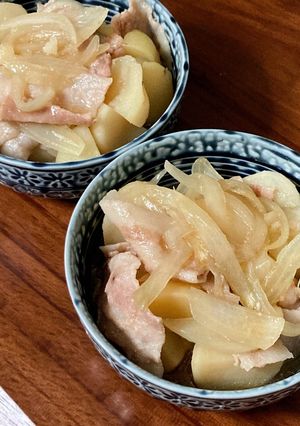 レンジで肉じゃが-レシピのメイン写真