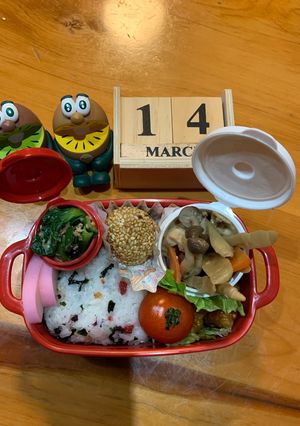 高二長女　お弁当(おむすび59)-レシピのメイン写真