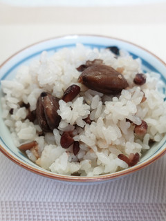 栗と小豆のほっこりご飯-レシピのメイン写真