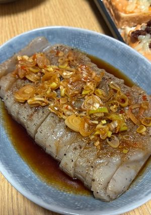 居酒屋気分!炙り風!こんにゃくのたたき-レシピのメイン写真