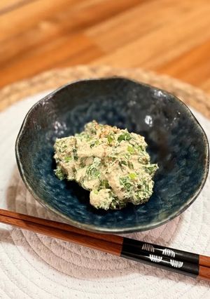 おつまみ、おもてなしにも！春菊の白和え-レシピのメイン写真
