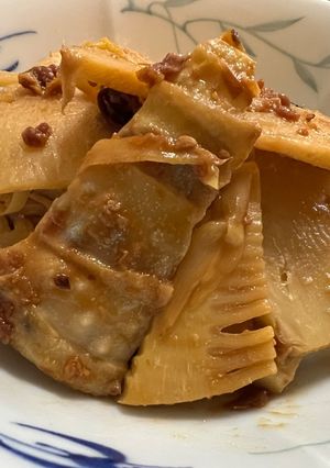 炒めたけのこのピリ辛味噌和え-レシピのメイン写真