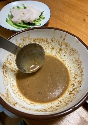材料混ぜるだけ簡単胡麻ダレ　-レシピのメイン写真