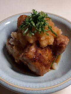 厚揚げ豚ばら肉巻き☆おろしポン酢がけ-レシピのメイン写真