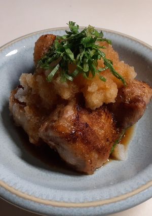 厚揚げ豚ばら肉巻き☆おろしポン酢がけ-レシピのメイン写真
