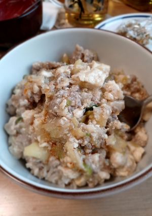 りんごの麻婆豆腐(給食風)-レシピのメイン写真