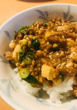 ついでに麻婆豆腐丼-レシピのメイン写真