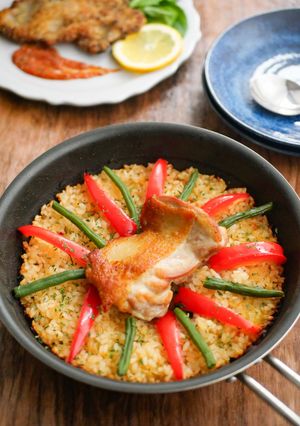 サフラン不要！？超お手軽チキンパエリア-レシピのメイン写真