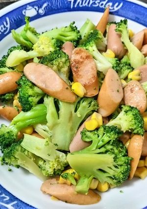 爆速！5分でウインナーと野菜のソテー-レシピのメイン写真