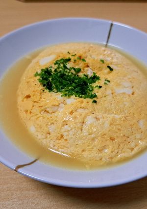 レンジで簡単☆卵と豆腐の茶碗蒸し風-レシピのメイン写真