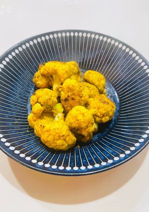 カリフラワーのカレー粉焼き-レシピのメイン写真