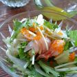 真鯛&とびっこのミニサラダ♪塩麹レモン