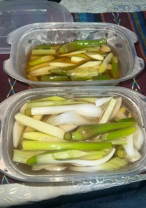 【超簡単！】新玉ねぎとにんにくのピクルス-レシピのメイン写真