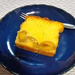 A picture of 栗、アーモンドパウダー入り米粉パウンドケーキ.