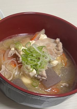 かんたん豚汁-レシピのメイン写真