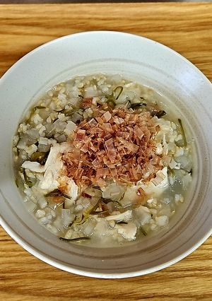 ダイエット！大根と梅干しのデトックス粥-レシピのメイン写真