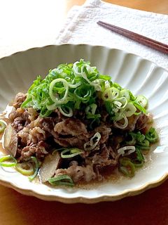 牛肉とごぼうの味噌煮-レシピのメイン写真